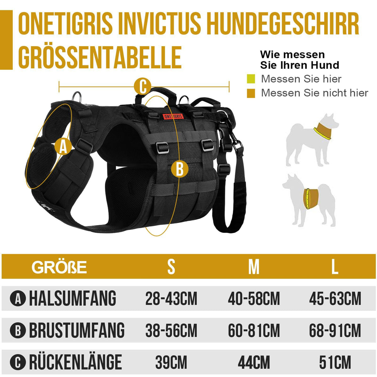 Outdoor Tactical Dog Vest Harness