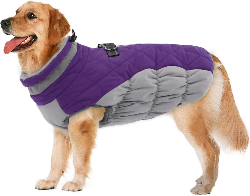 Warm Padded Winter Dog Coat