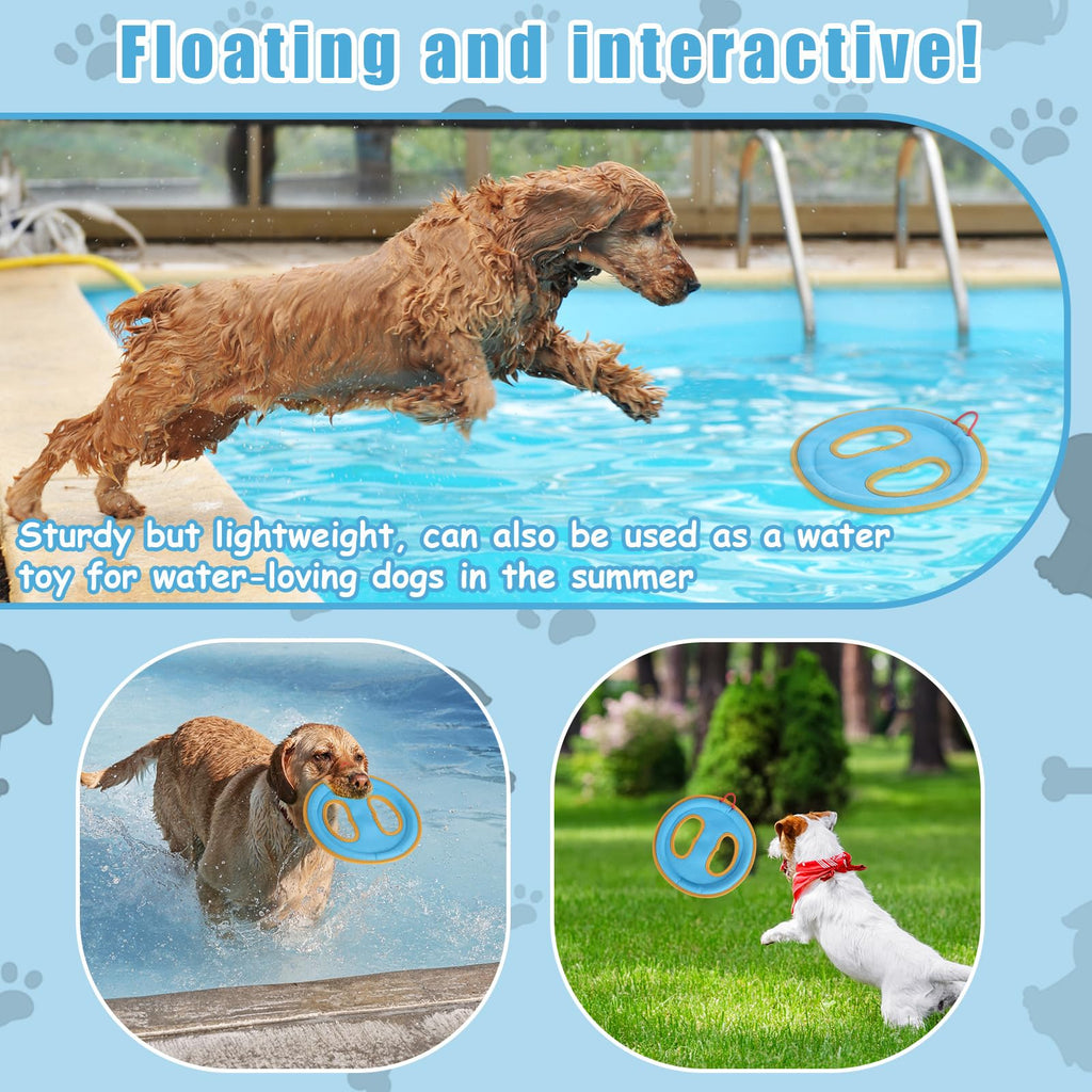 Floating Canvas Dog Flying Disc Toy