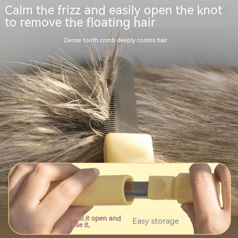 Stainless Steel Pet Hair Remover Comb