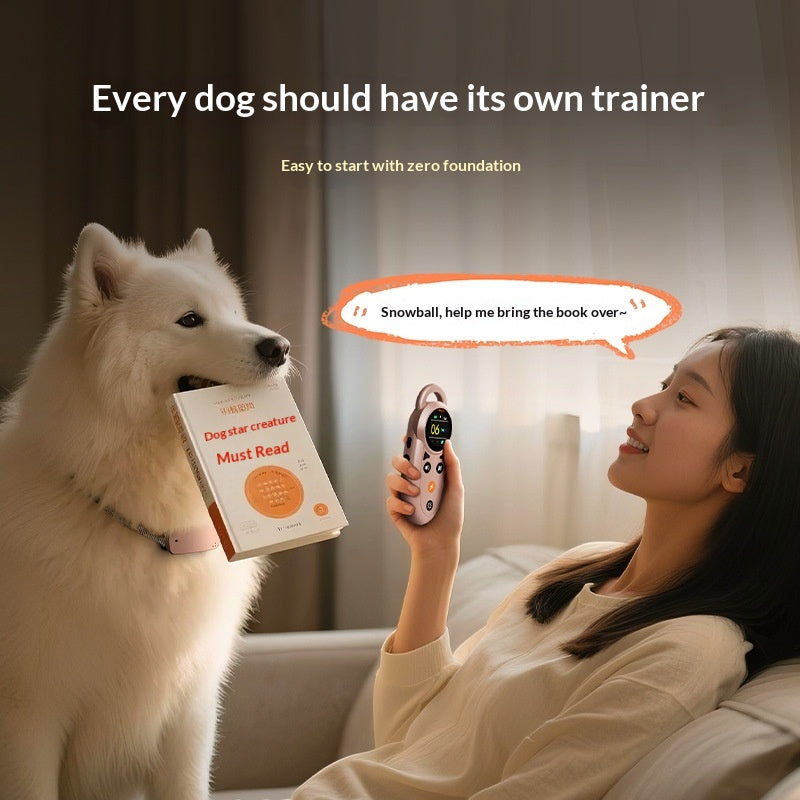 Remote Training Collar With 1000-Meter Range