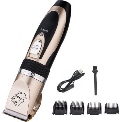 Charging And Inserting Pet Clippers