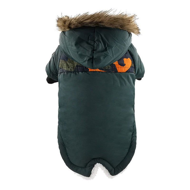 Winter Thickened Cotton Dog Coat