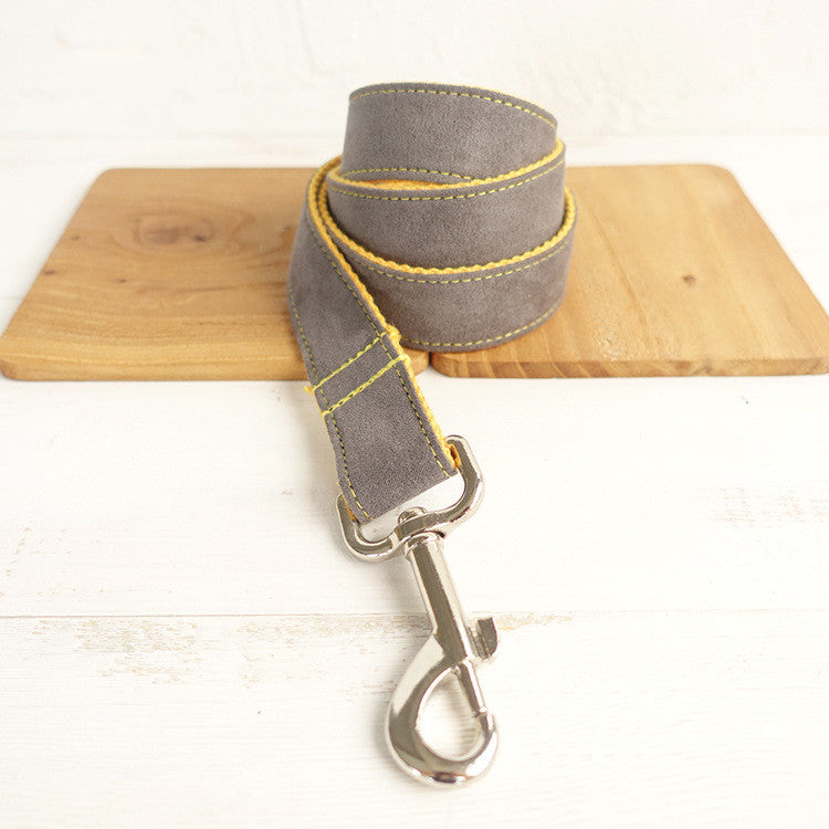 Grey Polyester Dog Leash