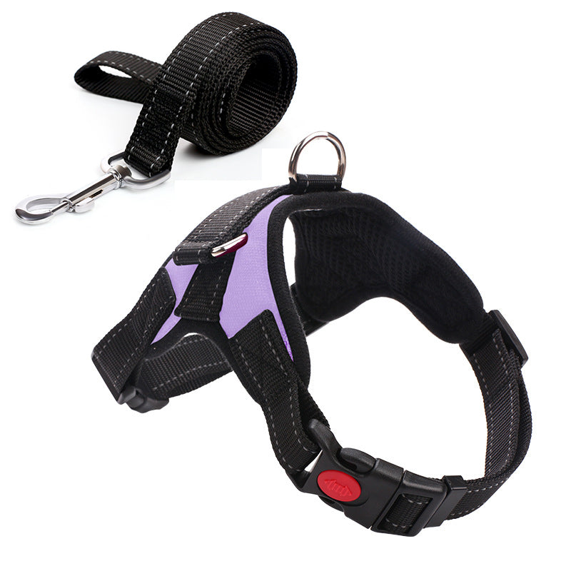 Camouflage Dog Harness And Leash