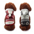 Dog Two-Tone Snowflake Coat