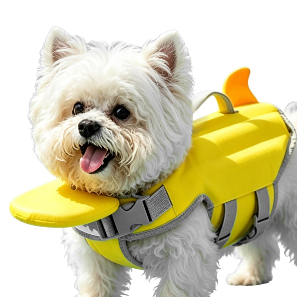 Adjustable Dog Life Vest with Rescue Handle