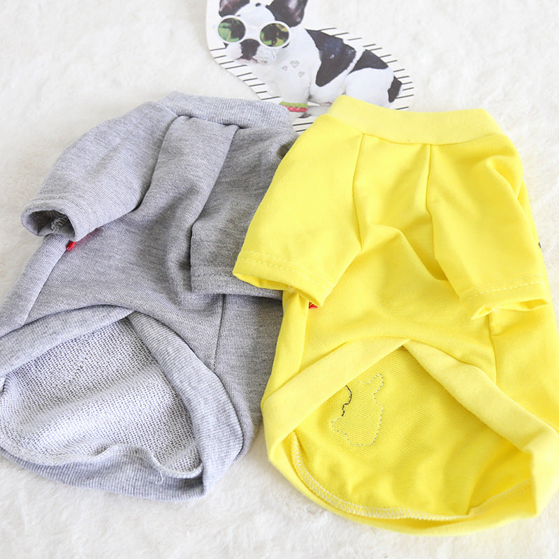 Cotton Pet Clothes For Dogs