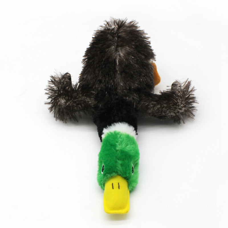 Pet Plush Toy With Chewable Squeaker