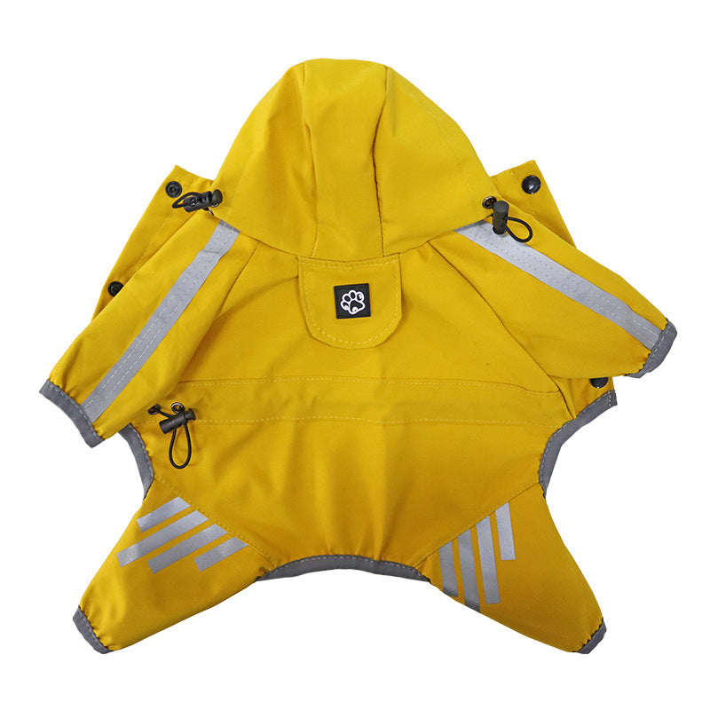 Waterproof Full-Coverage Dog Raincoat