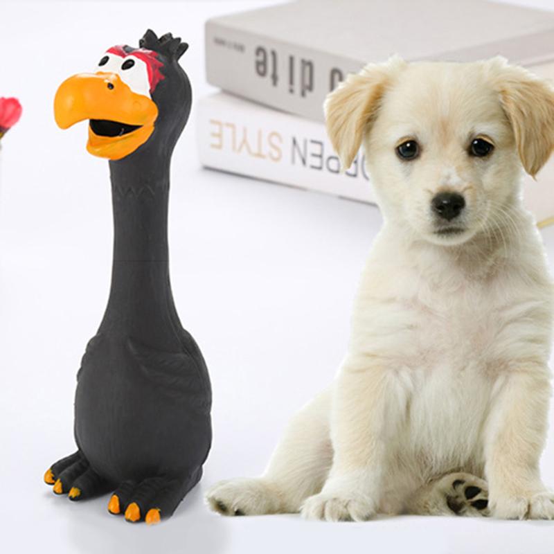 Bite-Resistant Screaming Chicken Dog Toy