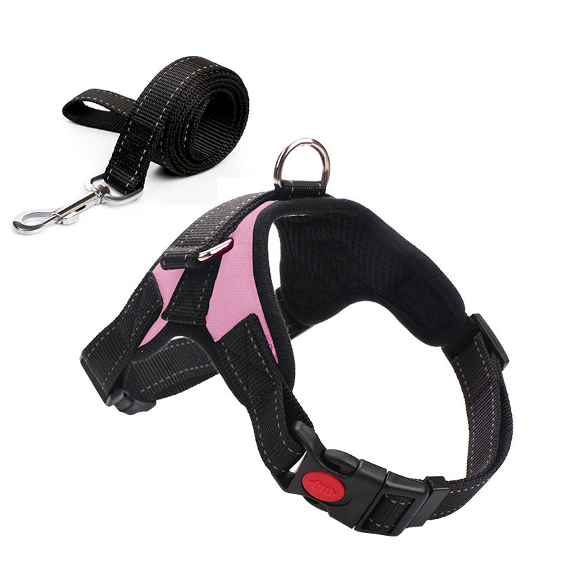 Camouflage Dog Harness And Leash