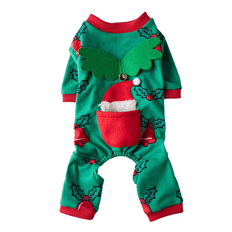 Halloween Christmas Dog Costume