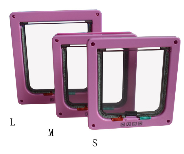 Four-Way Lockable Pet Flap Door