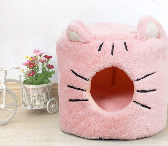 Warm Semi-Closed Round Pet Nest