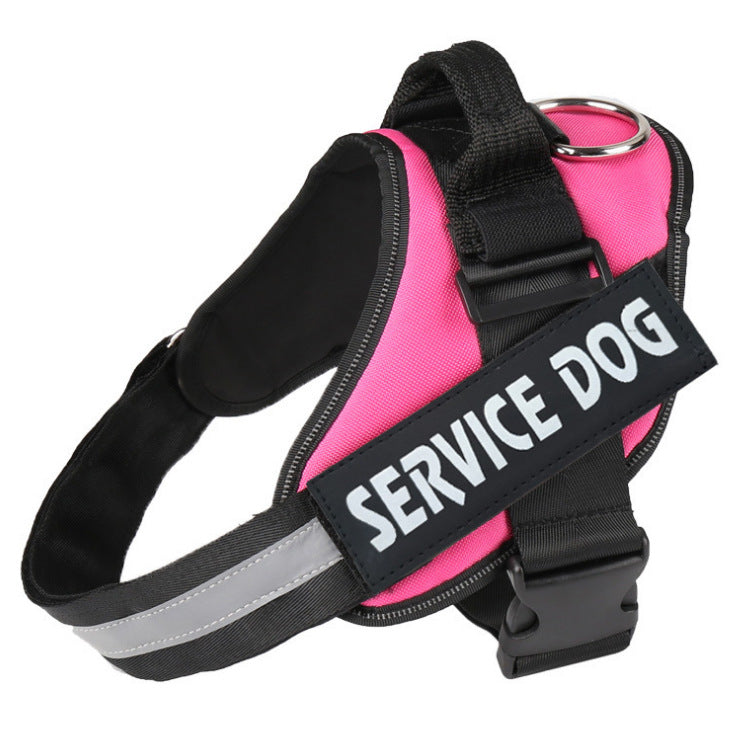 Strong Nylon Reflective Strip Pet Traction Chest Strap