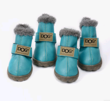 Thick Dog Snow Boots