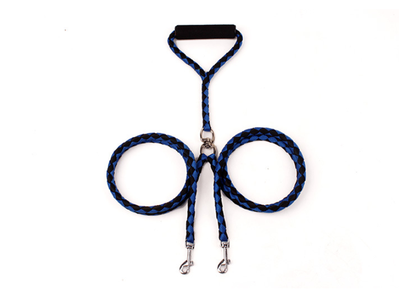 Hand-Knitted Double-Ended Dog Leash