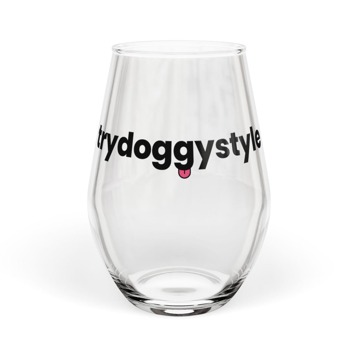 Doggystyle Stemless Wine Glass