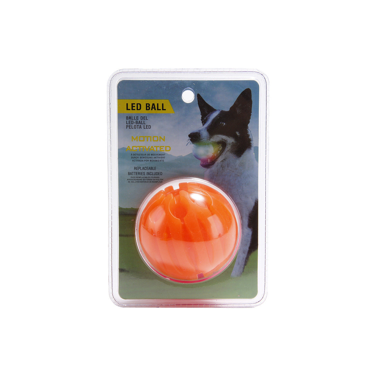 LED Glowing Dog Biting Ball
