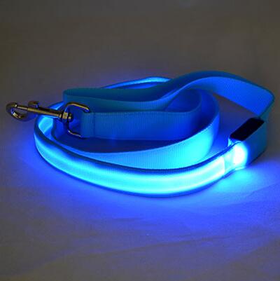 LED Illuminated Nylon Pet Leash