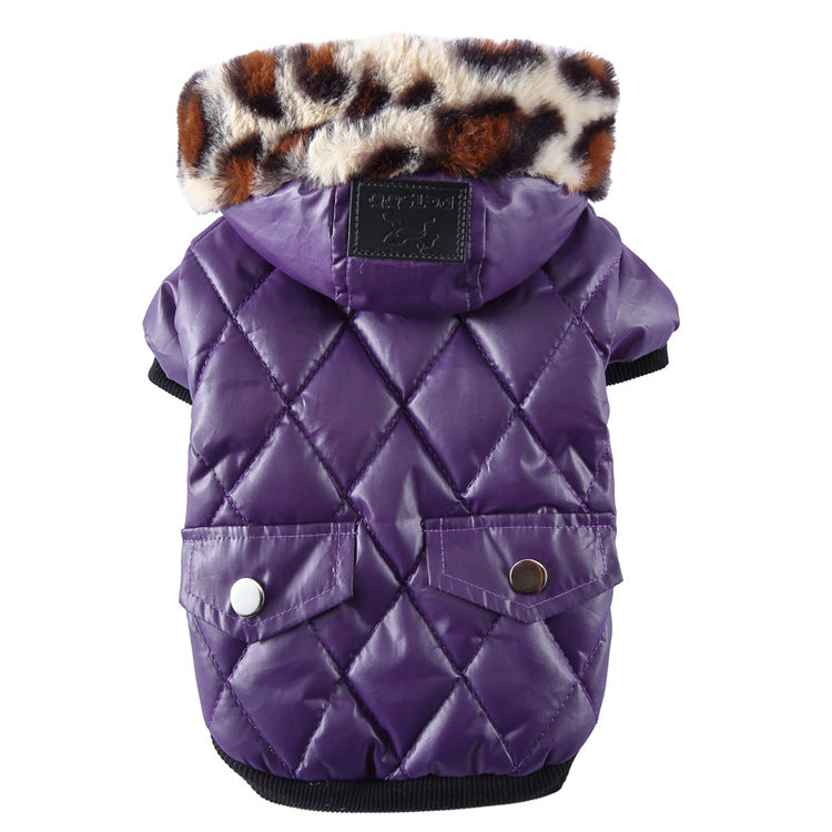 Zippered Pet Padded Clothes
