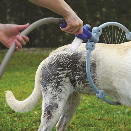 One-Key Foldable Pet Bathing Hose
