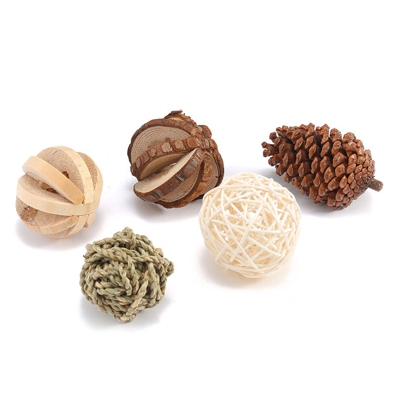 Natural Wooden Chase Toy