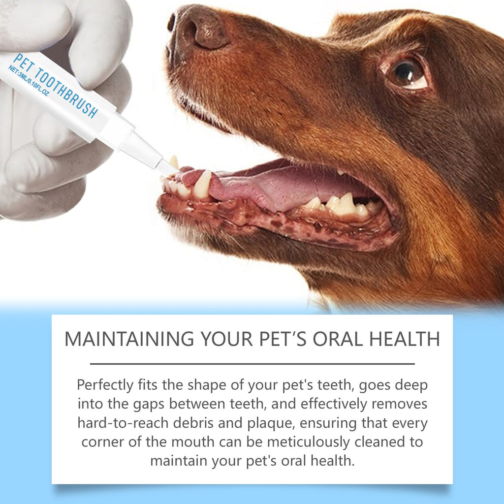 Soft Pet Toothbrush Pen