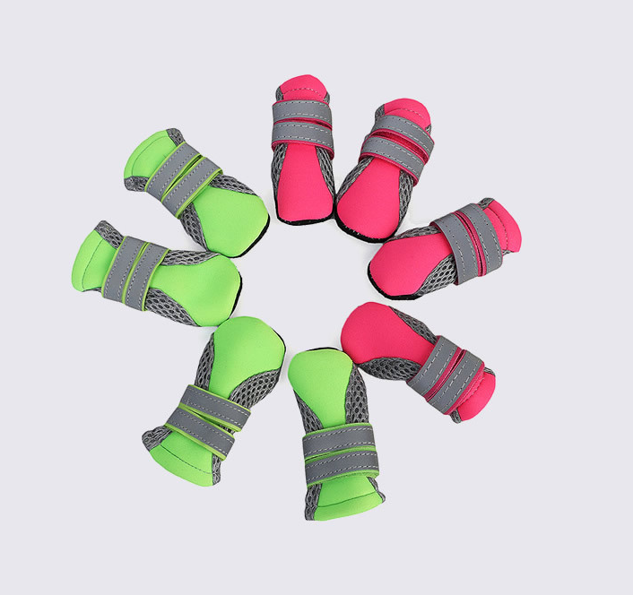 Dog Walking Shoes Set