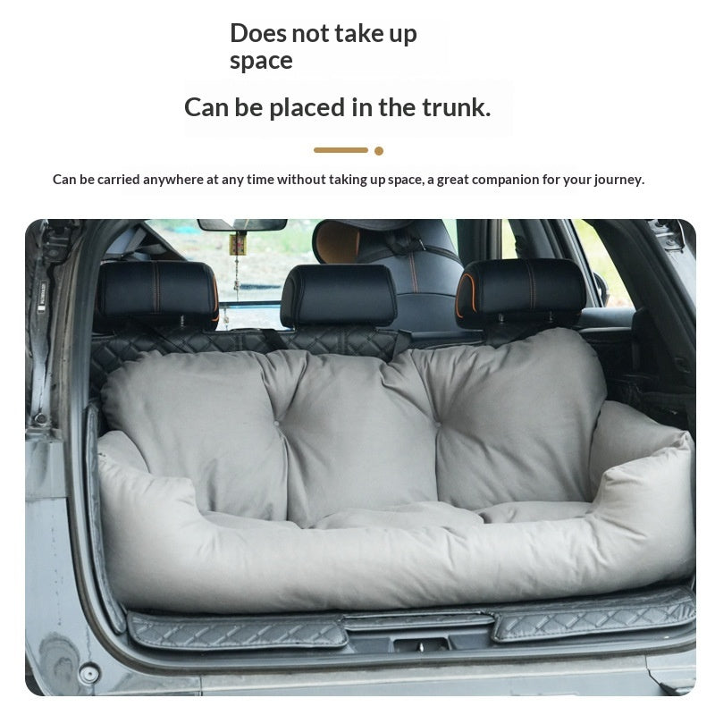 Rear-Seat Pet Bed For Cars Dog Bed