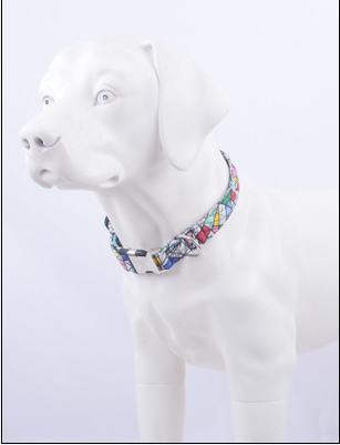 Ethnic Style Semi-Metal Buckle Metal Pet Collar