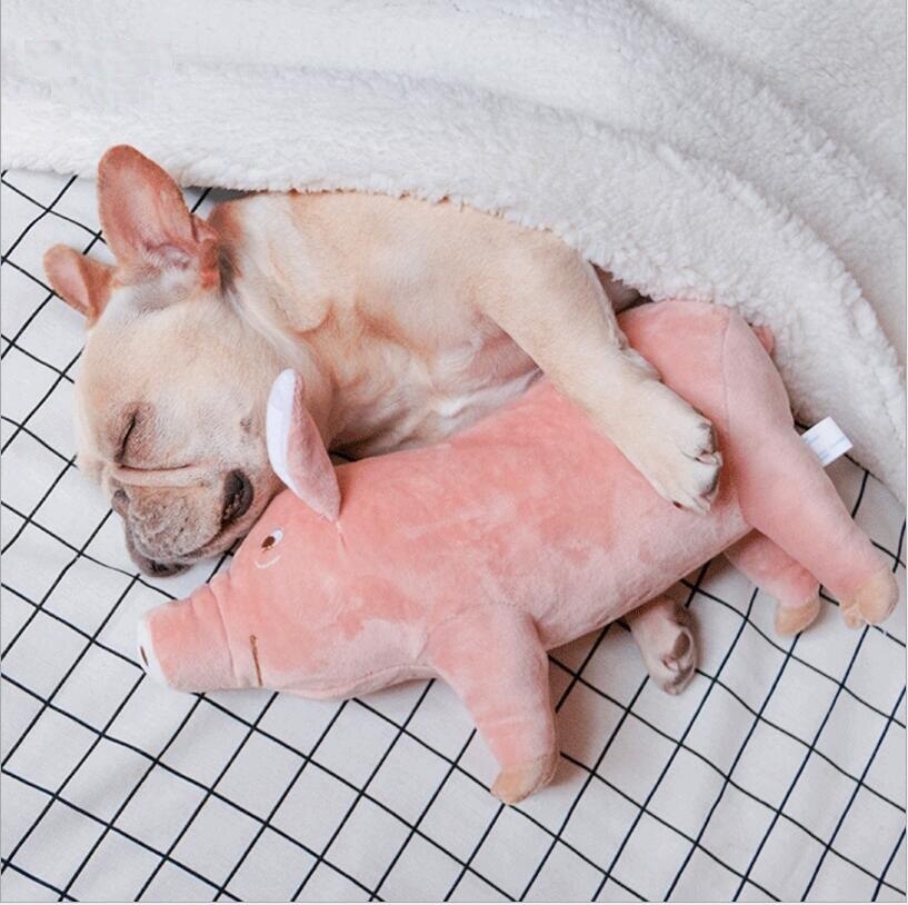 Pet Dog Sleeping Companion Plush Toy