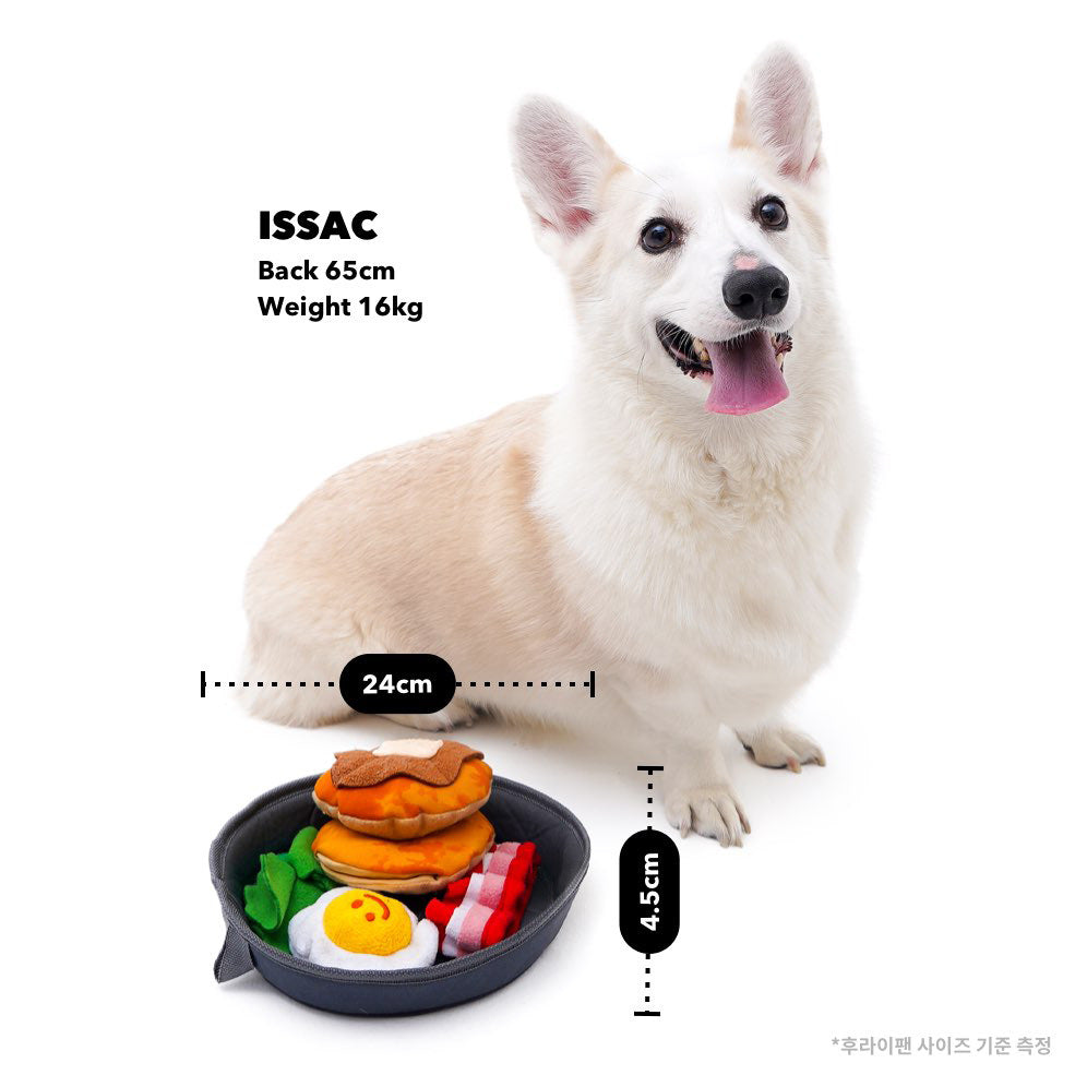 Bacon Breakfast Dog Sniffing Toy