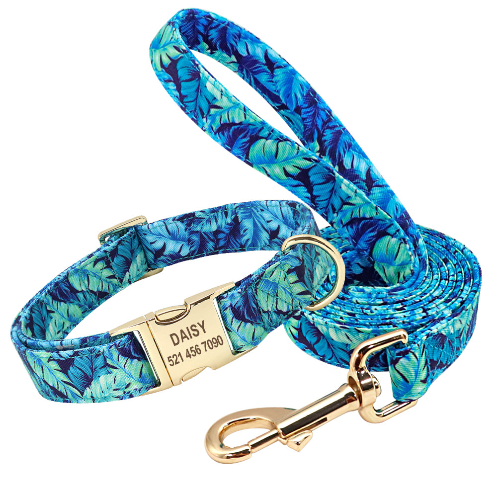 Lettering Dog Collar