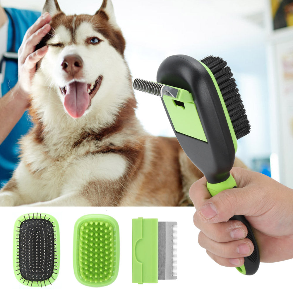 Five-in-One Pet Grooming Comb Set