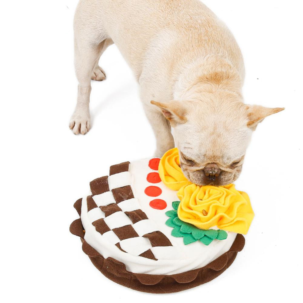 Dog Birthday Cake Sniffing Pad