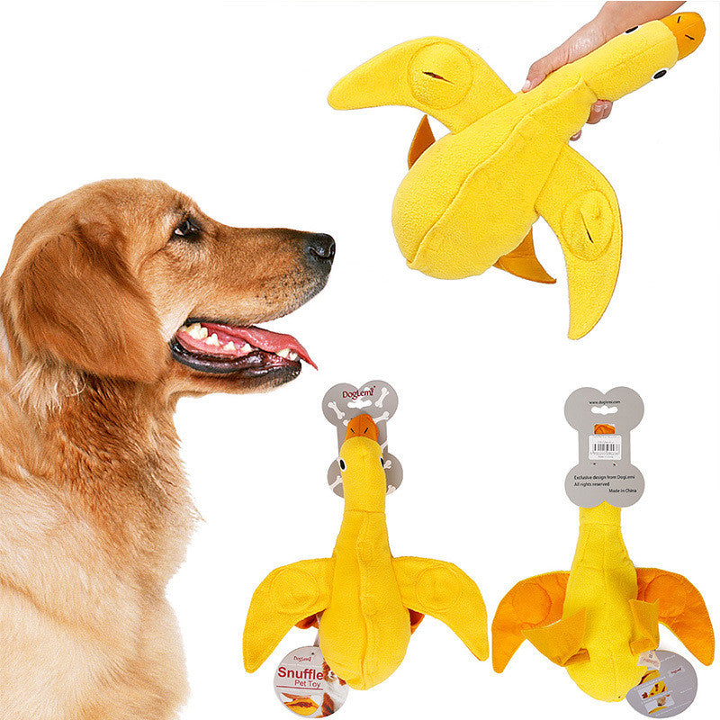 Sounding Plush Dog Toy