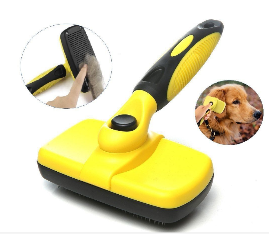 Self Cleaning Pet Slicker Brush