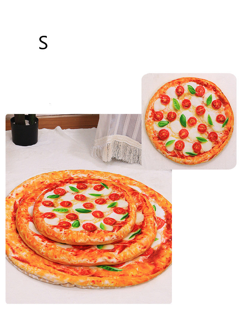 3D Food-Shaped Pet Blanket Mat