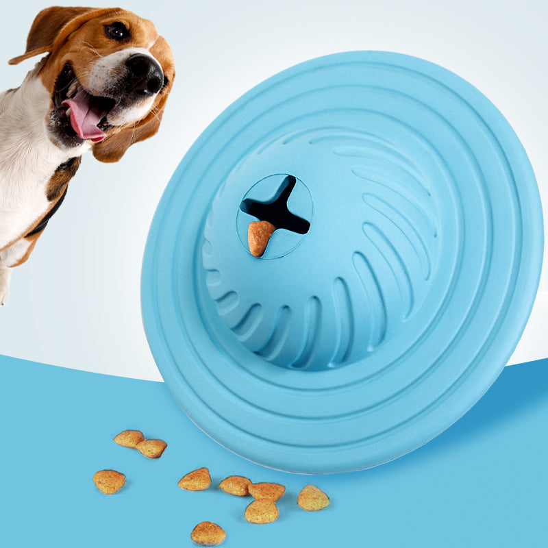 Natural Rubber UFO Dog Toy Disk
