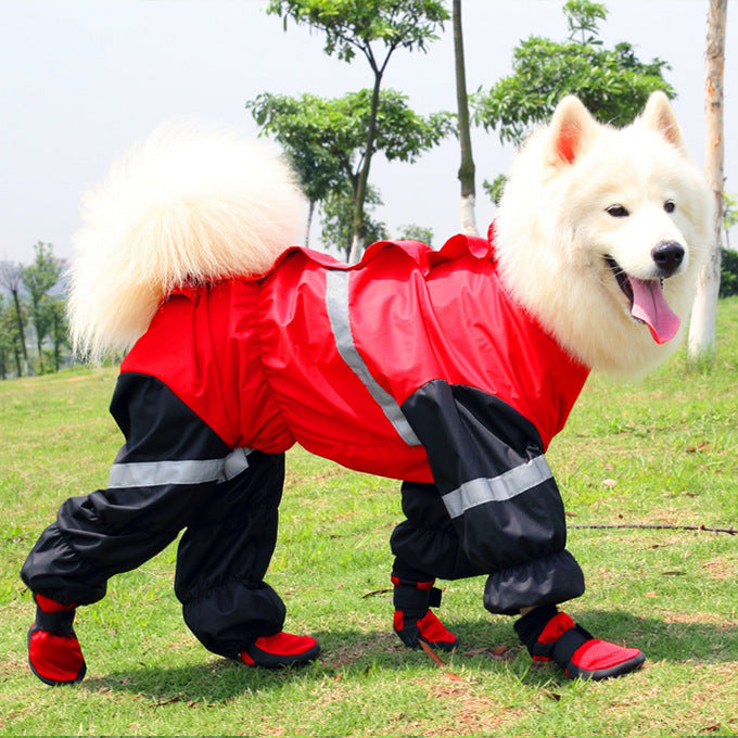Spring And Autumn Warm Waterproof Dog Shoes