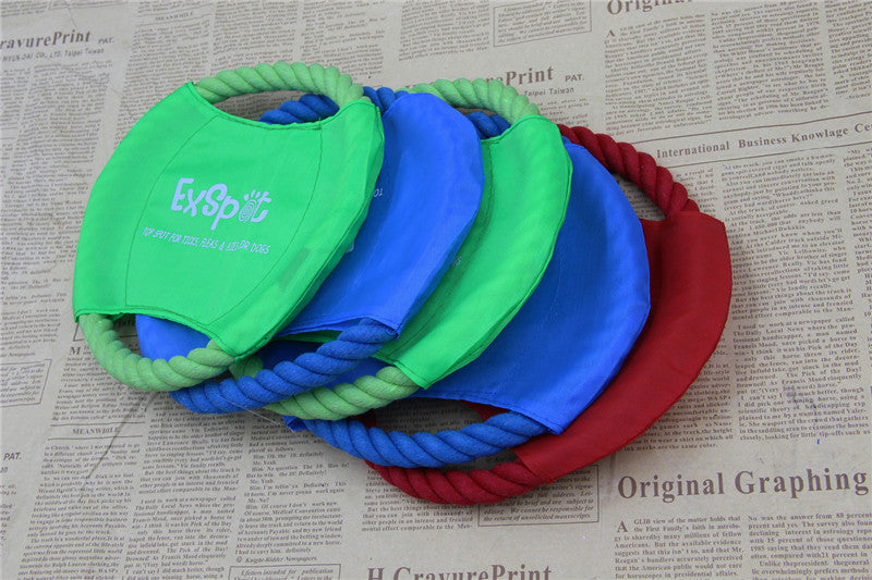 Dog Flying Rope Disc Toy