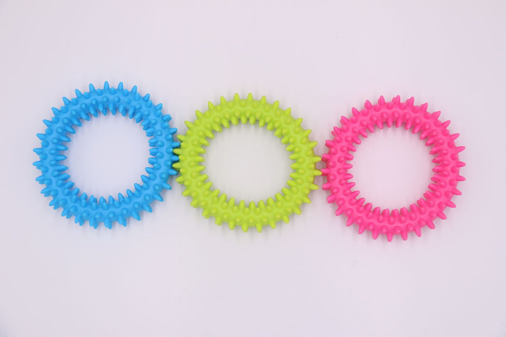 Tpr Rubber Barbell Pet Toy