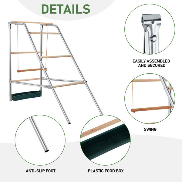 103X50X100Cm Outdoor Chicken Perch