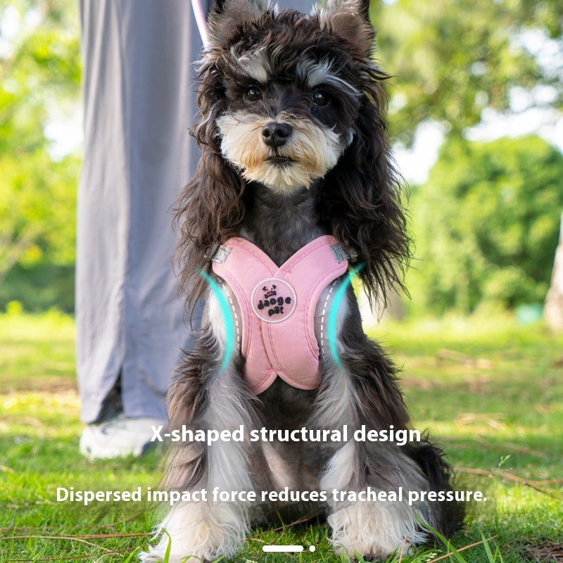 Polyester Pet Vest And Hand-Holding Rope