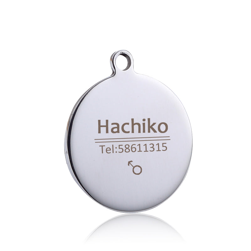 Engraved Pet ID Tag