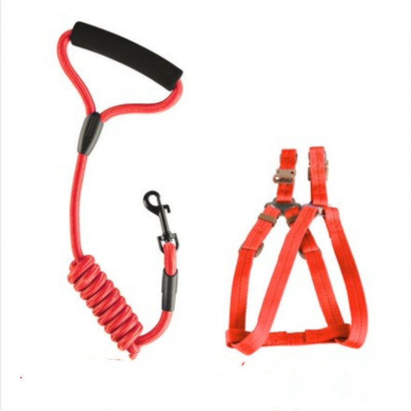 Chest Back Dog Traction Leash