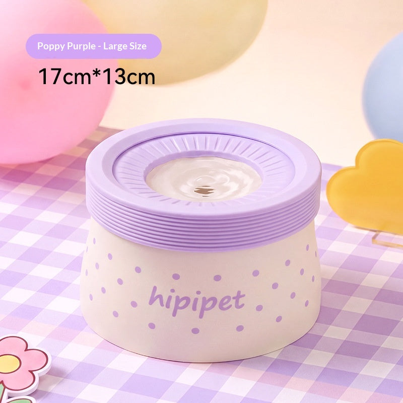 Large-Capacity Retro Pet Drinking Bowl