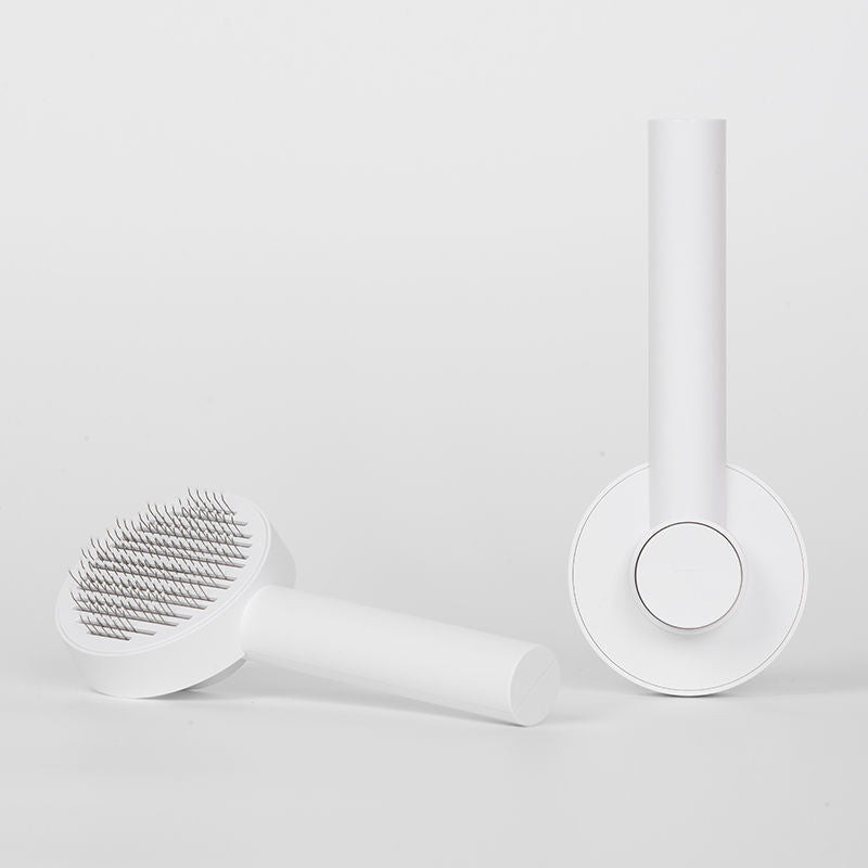 Round Handle Sticky Bead Pet Comb